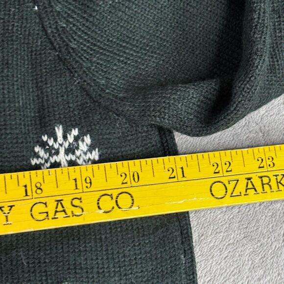 Forever 21 Plus Sweater Womens 1X Christmas Mrs Claus Santa Snowflake- Fits XL - Picture 5 of 9